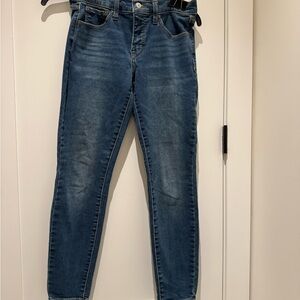 Lucky Brand Jeans Ava Size 6/28 Womens Ankle Mid-Rise Medium Wash